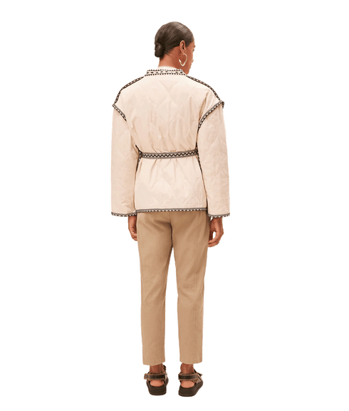 Evan Padded Jacket - Cream