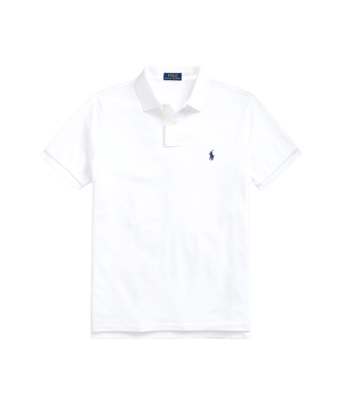 The Iconic Mesh Polo Shirt - White