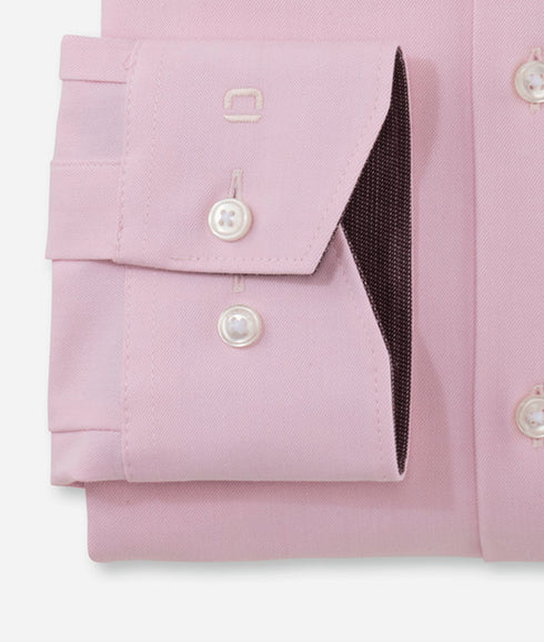 Luxor 24/Seven Business Shirt - Modern Fit - Global Kent - Pink