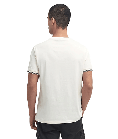 Philip Tipped T-Shirt - White