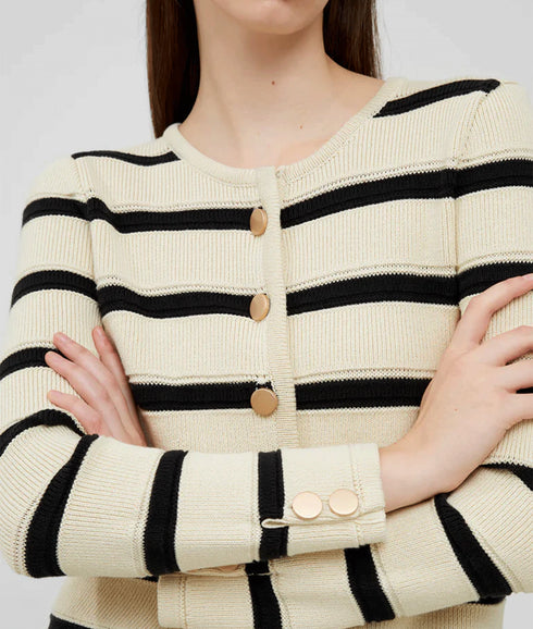 Marloe Knitted Coatigan - Cream