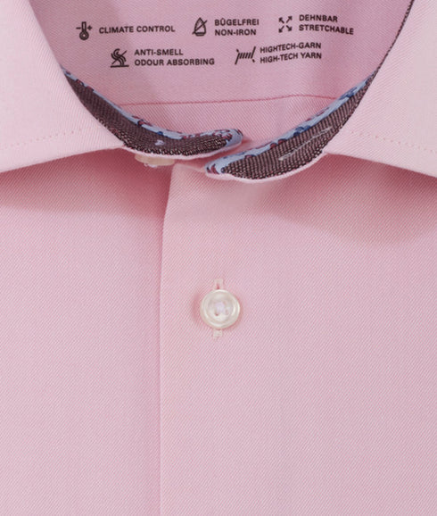 Luxor 24/Seven Business Shirt - Modern Fit - Global Kent - Pink