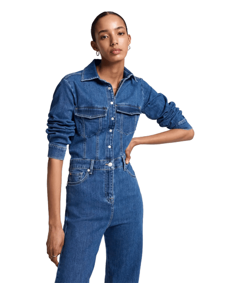 Luxe Jumpsuit Lady - Blue
