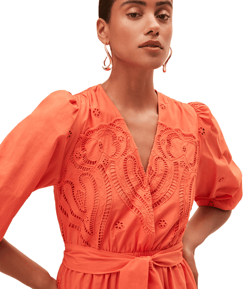 Cliff Dress - Orange