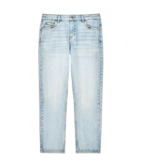 Ankle-grazing Jeans - Bue