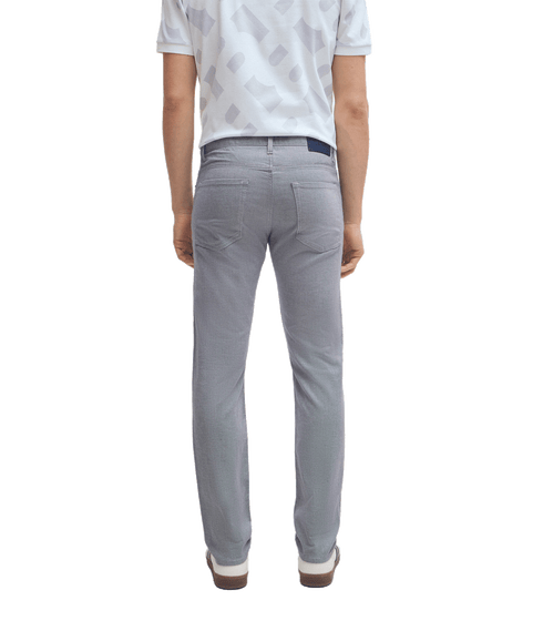 Slim-fit Jeans in Two-tone Stretch Denim - Blue
