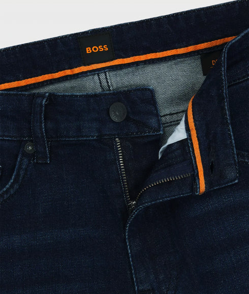 Delaware Slim-fit Jeans Comfort-stretch Denim - Navy