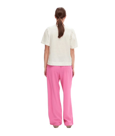 Classic Wide-leg Trousers - Pink