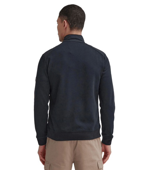 Counter Quilted Sweatshirt - Black