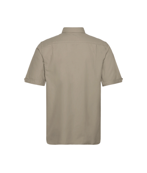 Oxford Shirt Short Sleeved - Grey