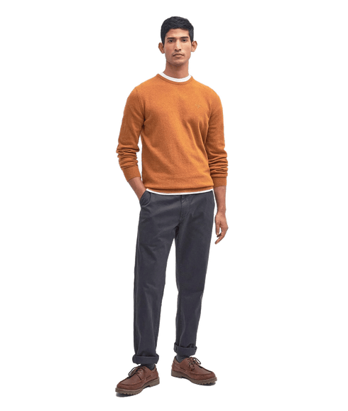 Essential Crew Neck Sweatshirt - Orange