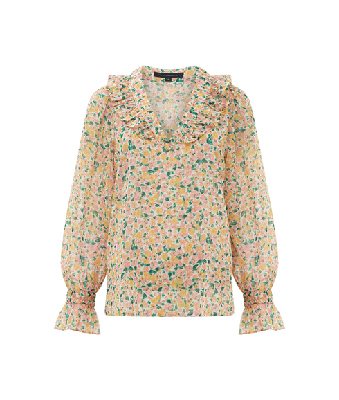 Aleezia Hallie Crinkle Shirt - Multi