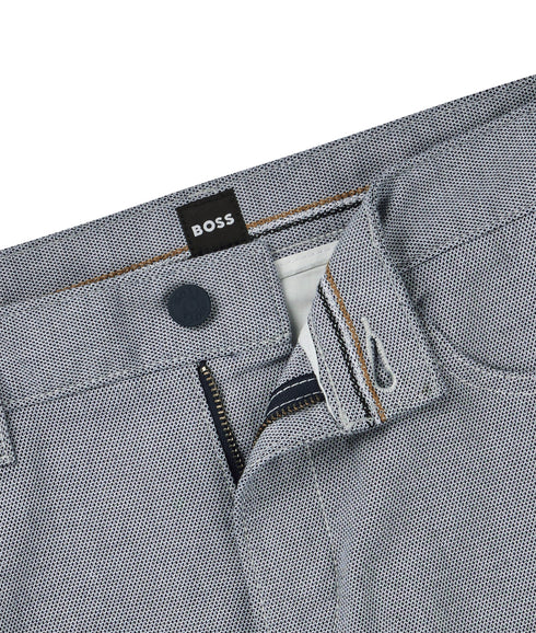 Slim-fit Jeans in Two-tone Stretch Denim - Blue
