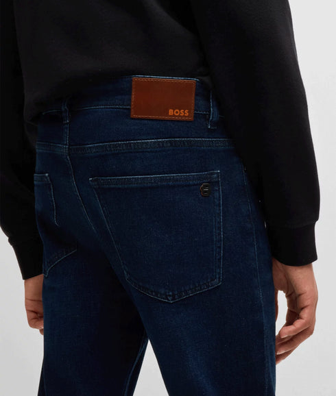 Delaware Slim-fit Jeans Comfort-stretch Denim - Navy