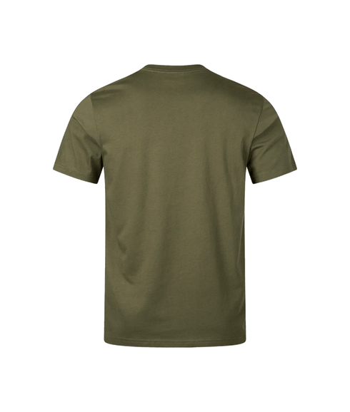 'Zebra' Line Up Print T-Shirt - Green