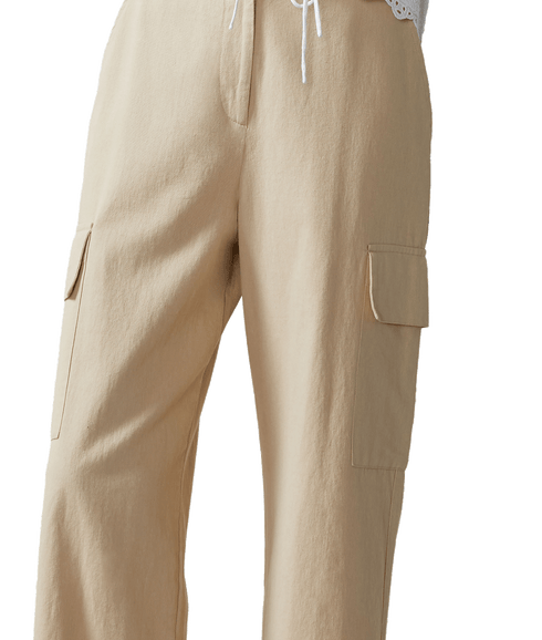 Utility Trousers - Beige