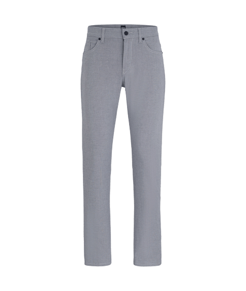 Slim-fit Jeans in Two-tone Stretch Denim - Blue
