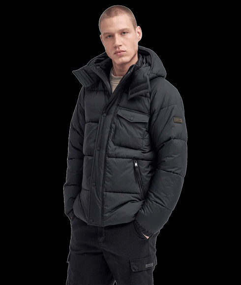 Haze Puffer Jacket - Black