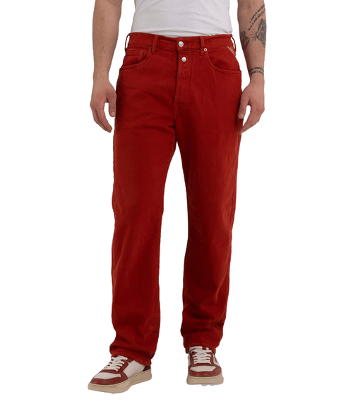Straight Jeans - Red