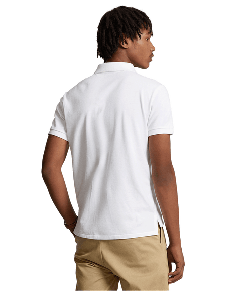 The Iconic Mesh Polo Shirt - White