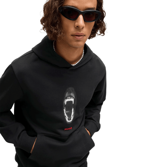 Dartchon Regular-fit Hoodie - Black