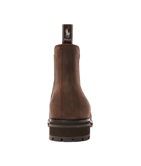 Bryson Waxed Suede Chelsea Boot - Brown