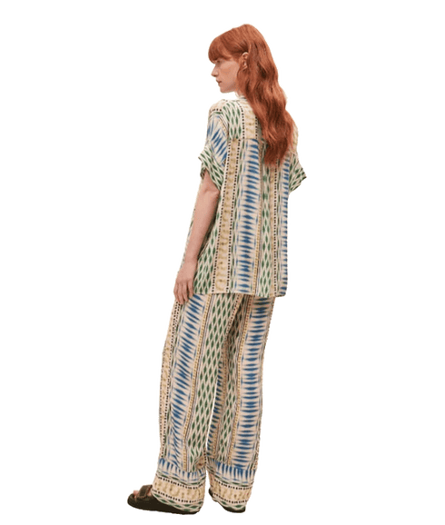 Wide Flowing Pants - Multi