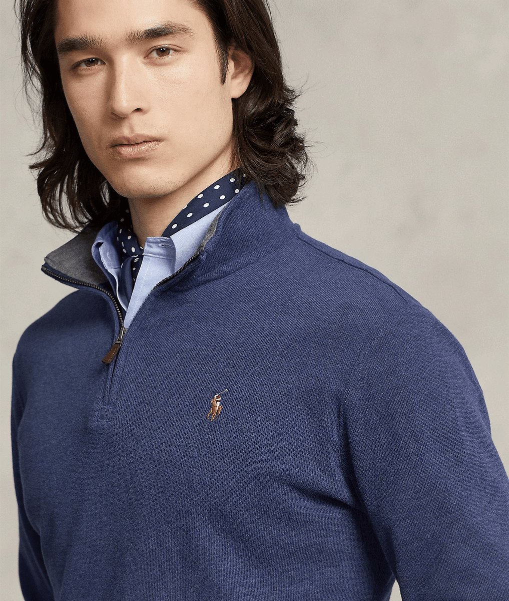 Mens ralph lauren half zip jumper online