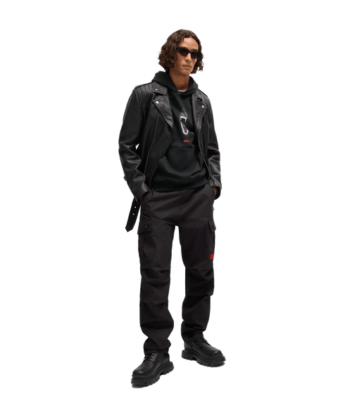 Dartchon Regular-fit Hoodie - Black