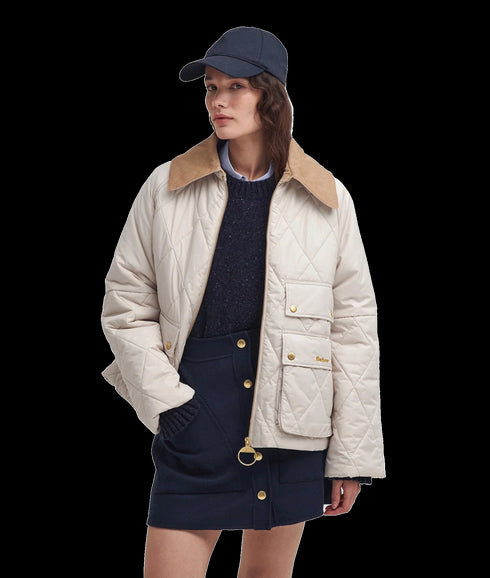 Milby Quilted Jacket - Cream