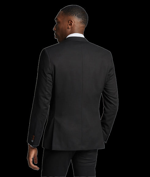 Texture Suit Jacket - Black