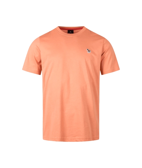 Zebra Badge T-Shirt - Orange