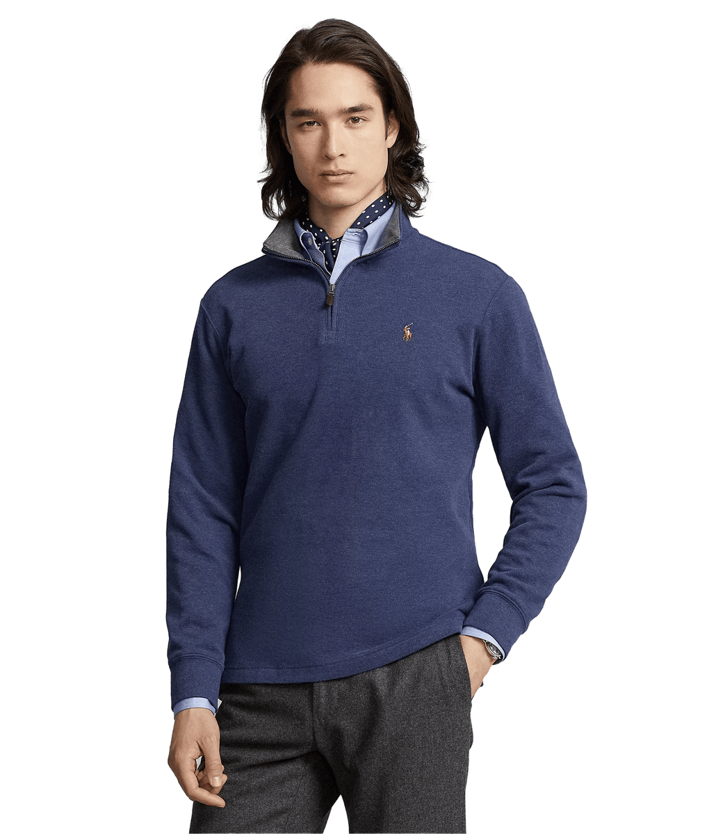 Polo ralph lauren half zip jumper sales