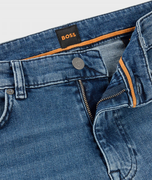 Delaware Slim-fit Jeans Comfort-stretch Denim - Blue