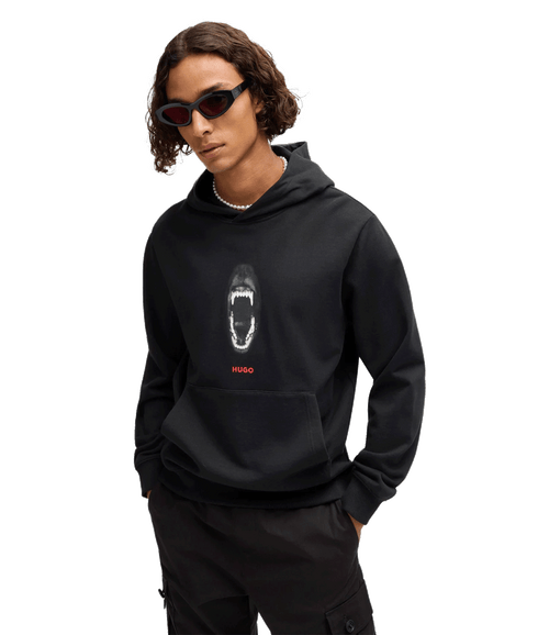 Dartchon Regular-fit Hoodie - Black