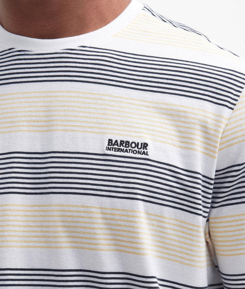 Putney Striped T-Shirt - White