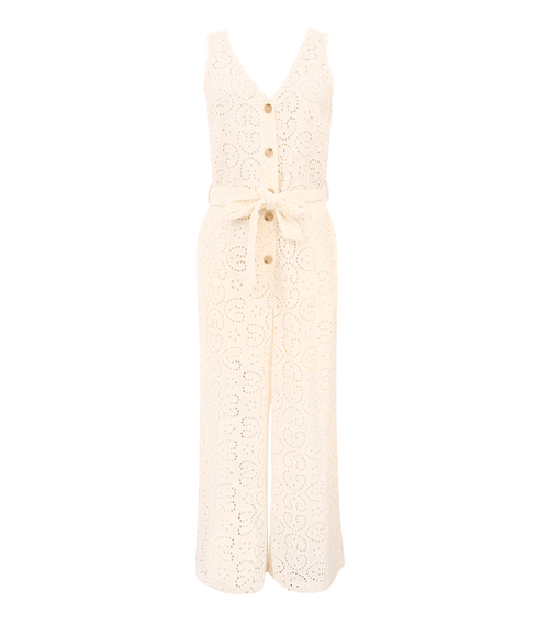 Laurena Jumpsuit - Cream