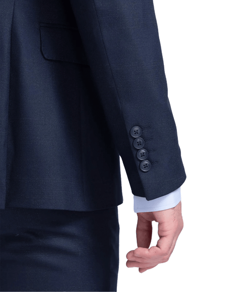 Mottled Blazer - Navy