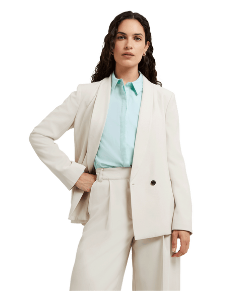 Summer Tailoring Blazer - Cream
