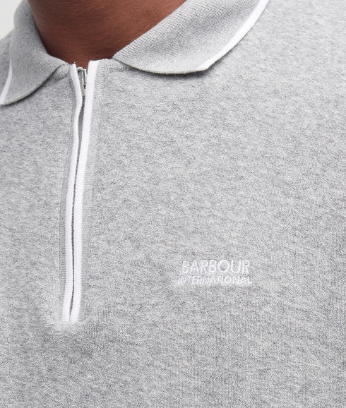 Wilton Terry Short-Sleeved Polo Shirt - Grey