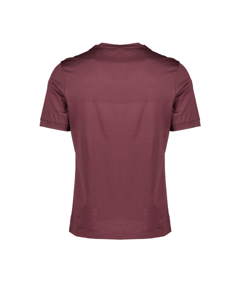 Lacer Micro Stitch Split T-Shirt - Red