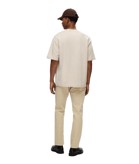 Oversized Short Sleeve T-Shirt - Cream