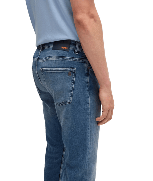 Delaware Slim-fit Jeans Comfort-stretch Denim - Blue