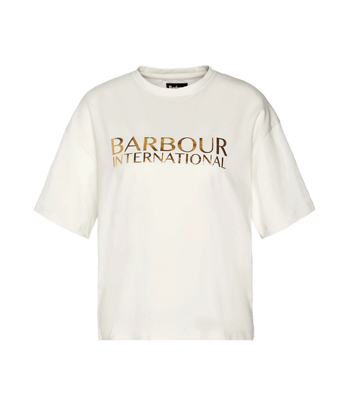 Carla Logo T-Shirt - Cream
