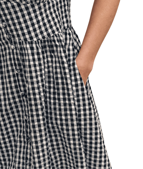 Starlight Midi Dress - Black