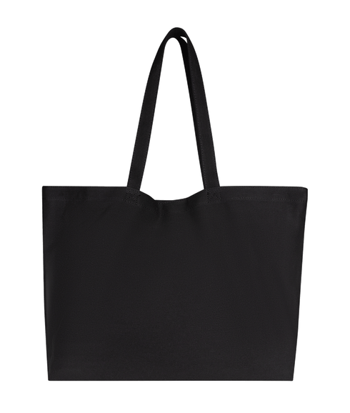 Inwood Large Canvas Tote Bag - Black