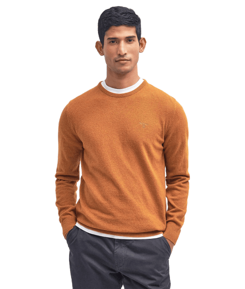 Essential Crew Neck Sweatshirt - Orange