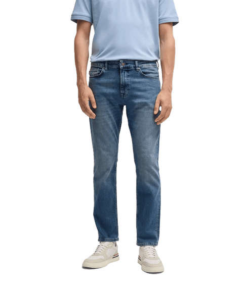 Delaware Slim-fit Jeans Comfort-stretch Denim - Blue