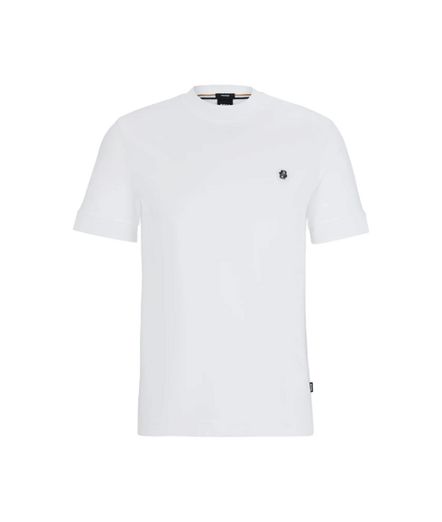 C-taut Mercerized-cotton T-shirt - White