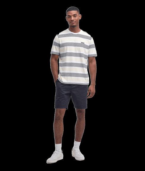 Putney Striped T-Shirt - White